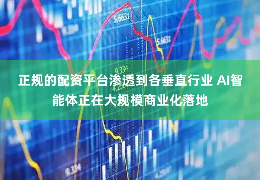 正规的配资平台渗透到各垂直行业 AI智能体正在大规模商业化落地
